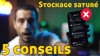 Stockage iPhone saturé après la mise à jour vers iOS 18 5 Conseils🔥 [upl. by Bettine]