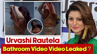 Urvashi Rautela Bathroom full Video Goes Viral Sparks Online Controversy [upl. by Lyj691]