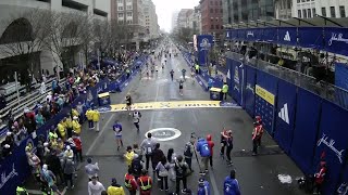 Find your finish at the 2023 Boston Marathon 4 pm to 430 pm [upl. by Mariano]