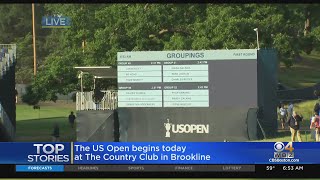 US Open tees off at The Country Club in Brookline [upl. by Thielen]