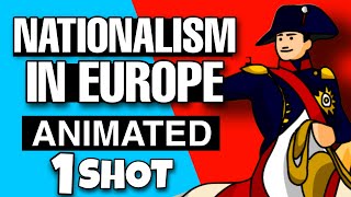 Rise of nationalism in europe class 10 one shot ANIMATION History chapter 1 class 10 one shot [upl. by Ikila796]