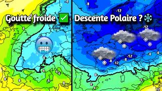 ❄️ Descente Polaire en Approche  Goutte Froide Confirmée 🌨️ Préparezvous au Froid [upl. by Brigit]