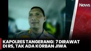 Truk Kontainer UgalUgalan 16 Kendaraan Tertabrak Kapolres Buka Suara  Lapor Polisi 0111 [upl. by Kiryt]