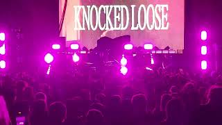 KNOCKED LOOSE  Where Light Divides the Holler amp By The Grave live in Mesa AZ 2023 [upl. by Aysa]