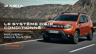 Nouveau Dacia Duster 2023  Comment utiliser le système dair conditionné [upl. by Mat]