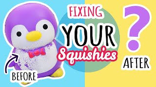 Squishy Makeovers Fixing Your Squishies 20 [upl. by Egas]