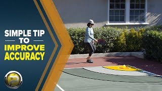 Tip to Improve Your Pickleball Accuracy That Most Players Don’t Do [upl. by Kcirrez]