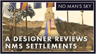 A Designer Reviews No Mans Sky Settlements  2021 FRONTIERS Gameplay and Architecture Tour [upl. by Caughey]