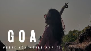 Goa trip day 2  Ferrara Road  Anjuna Beach  Bagha beach  Chapora fort  Tittos Lane bagha beach [upl. by Laenahtan]