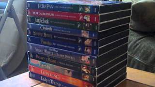 My Disney Platinum Edition DVD Collection 2012 Edition  Part 1 [upl. by Ydnahs]