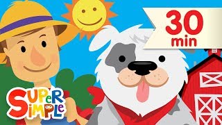 BINGO  More  Top Kids Songs and Nursery Rhymes  Super Simple Songs [upl. by Haikezeh983]