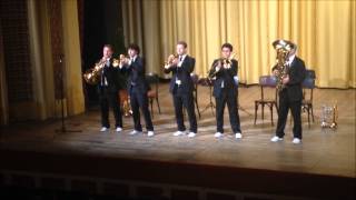 Canadian Brass in Bad Ems Germany Fall 2014 [upl. by New37]