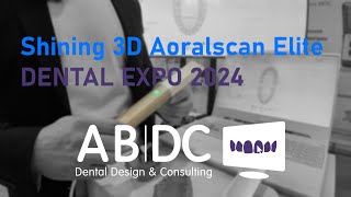 Shining 3D Aoralscan Elite демонстрация на Dental Expo 2024 [upl. by Ahseram636]