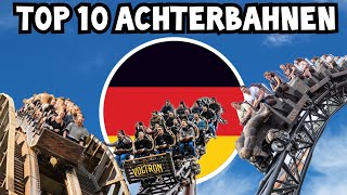 Top 10 Achterbahnen in Deutschland 2024 [upl. by Man572]