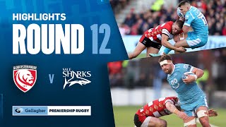 Gloucester v Sale  HIGHLIGHTS  LastMinute Penalty Secures Win  Gallagher Premiership 202324 [upl. by Ahcmis]