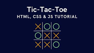 Create TicTacToe Game using HTML CSS amp JavaScript with Canvas [upl. by Eibba]