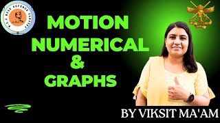 GRAPH OF MOTION NUMERICAL OF DISTANCE AND DISPLACEMENT  NDACDSNEETJEEDSSSB  by VIKSIT maam [upl. by Uda]