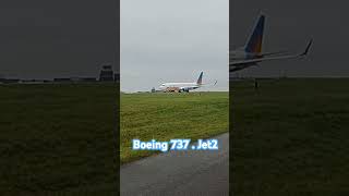 Boeing 737 Jet2 Holidays awaiting clearance from ATC [upl. by Sladen]