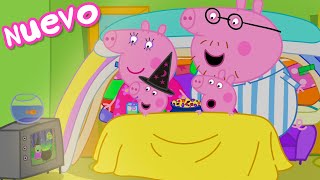 Los Cuentos de Peppa la Cerdita  Noche de películas  NUEVOS Episodios de Peppa Pig [upl. by Amapuna]