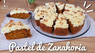 PASTEL DE ZANAHORIA PARA VENDER 🥕 REPOSTERÍA FACIL [upl. by Haisa]