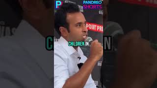 Vivek Ramaswamy Schools Liberal Student On Simple Logic shorts [upl. by Mchail702]