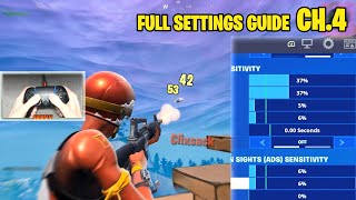 NEW UPDATED BEST Controller SETTINGS  Linear Sensitivity Guide PS5PS4PC [upl. by Aenit896]