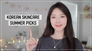 KOREAN SKINCARE SUMMER PICKS  What to stock up for summer skincare OLIVEYOUNG [upl. by Naihtsirc]