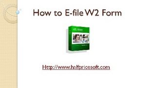 How to Efile W2 Form [upl. by Garnes]