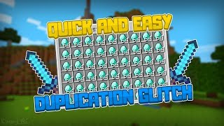 MINECRAFT 113 DUPLICATION GLITCH  HOW TO DUPLICATE ANY ITEM XBOX ONE [upl. by Sitoiganap]