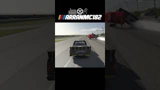 THAT COULD HAVE BEEN WORSE 😮😅 iracing nascartrucks pc simracing [upl. by Ilka]