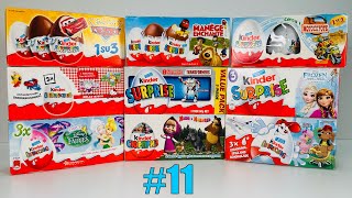 OLD Kinder Surprise Unboxing 11 Распаковка Старых Киндер СюрпризовВыпуск 11Alte ÜEi Unboxing 11 [upl. by Elehcin]