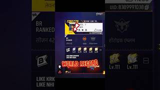 Top 3 Richest Noob Id In World Records 🙀shorts freefire [upl. by Bremer]