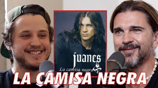 JUANES HABLA SOBRE SU CANCION DE LA CAMISA NEGRA Y LO QUE VIVIO ALREDEDOR DE ESE EXITO [upl. by Locklin]