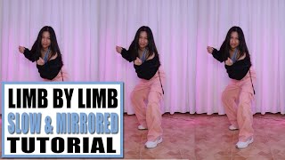 LIMB BY LIMB Dance Tutorial Slow amp Mirrored  Rosa Leonero [upl. by Sawyor]