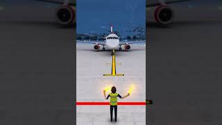 Marshaling a Austrian E190￼ [upl. by Quinta910]