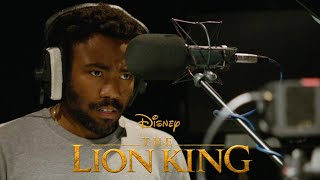 THE LION KING Donald Glover Behind the Scenes with Beyonce  Exclusive Interview [upl. by Faludi]