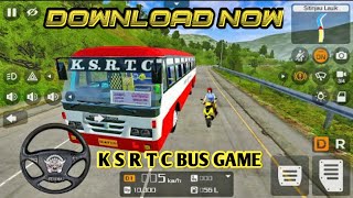 KSRTC Simulator bus game karnataka map bus game 2024 [upl. by Gauntlett250]