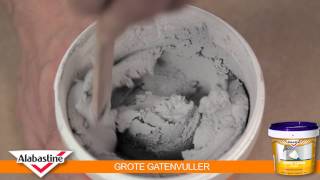 How to  Grote Gatenvuller  Alabastine [upl. by Galloway886]