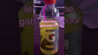 Whats the best Gatorade flavor 🧃 [upl. by Lekym]