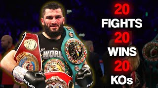 20 Fights 20 Wins 20 KOs  Artur Beterbiev Highlights [upl. by Ramalahs]