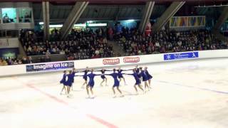 Saxony Ice Pearls Novice  Deutsche Meisterschaft 2014 [upl. by Inuat935]