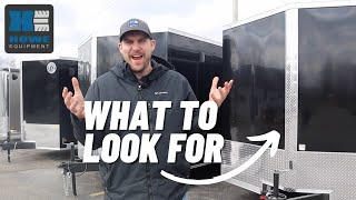 You should know THIS before buying an enclosed trailer [upl. by Latsirk699]