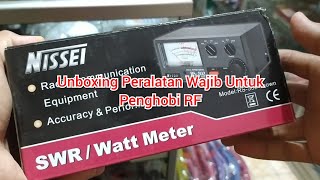 Unboxing SWR Power Meter NISSEI RS102 [upl. by Groome]