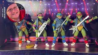 Grail Quest Neca TMNT SDCC 2020 Teenage Mutant Ninja Turtles Musical Mutagen tour set  TMNT [upl. by Kalam]