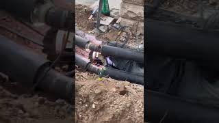 Welding water pipeline professional [upl. by Shore549]