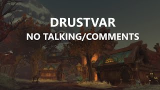 4 ASMR WoW No talking only ambience  music Drustvar Night elf hunter Part 4 [upl. by Aneelak]