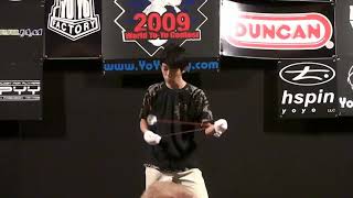 2009 World YoYo Contest 5A Division 1st Takuma Inoue [upl. by Aivata197]