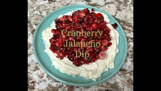 Cranberry Jalapeño Dip [upl. by Ayle963]