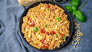 Artichoke Pasta with Sundried Tomatoes [upl. by Hassett]