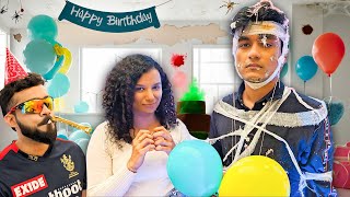 I Organised His Worst Birthday Party  Ft Virat Kohli [upl. by Airemat]